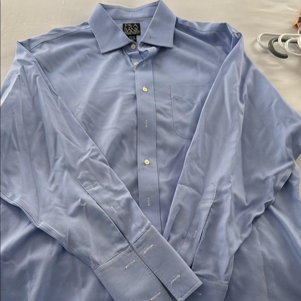 Jos. A. Bank Blue Dress Shirt Classic Style